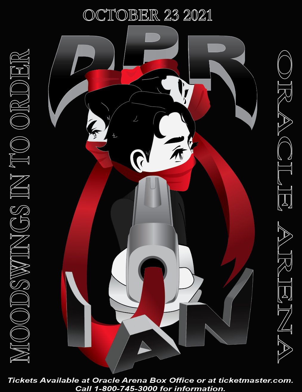 Artist tour advertisement: poster